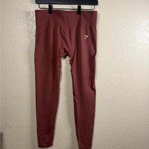 Gymshark Kids Burgundy Leggings